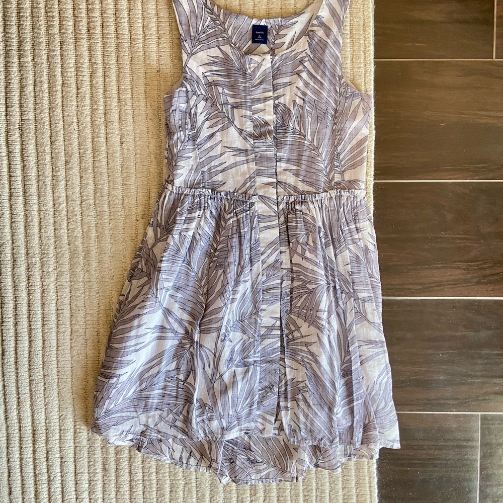 Gap textured cotton voile dress, Girls size L (10), EUC